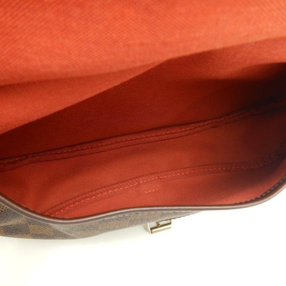 Louis Vuitton Damier Saumur 30 Ebene Shoulder Bag Brown - Picture 6 of 8